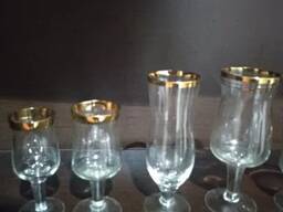 Кристални/стъклени чаши, вази и сервизи