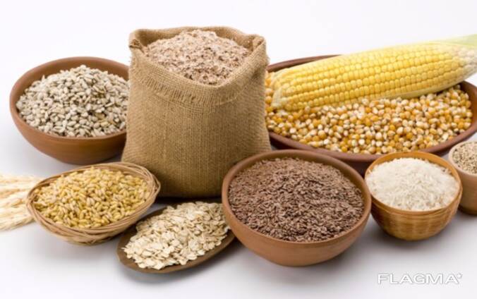 Sale of various grain crops (wheat, corn, soy, etc. )